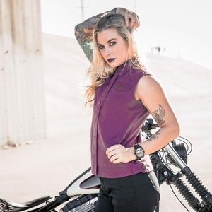 Roland’s Sands Motorcycle Vest. Size Small